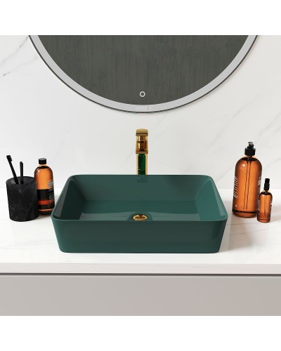 Раковина-чаша Grossman 48 GR-3016OLM Светло-зеленая матовая