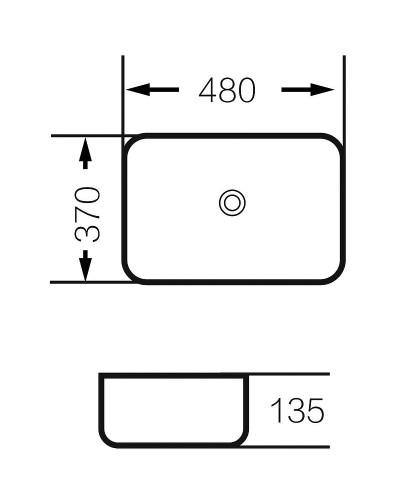 Раковина-чаша Grossman 48 GR-3016OLM Светло-зеленая матовая