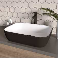 Раковина-чаша Grossman 46 GR-4041BW Белая Черная