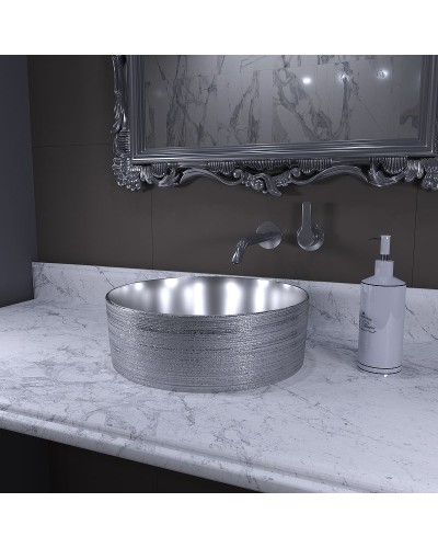 Раковина-чаша Grossman 35 GR-5020SS Серебро