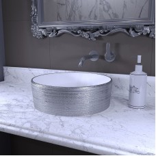 Раковина-чаша Grossman 35 GR-5020SW Серебро Белая