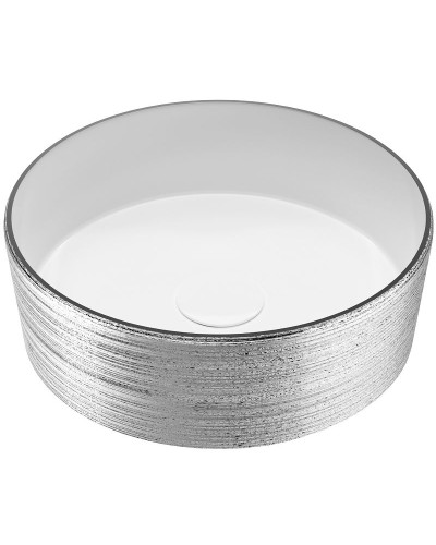 Раковина-чаша Grossman 35 GR-5020SW Серебро Белая