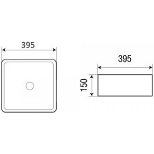 Раковина-чаша WeltWasser Elbach 20755 MB 40 10000005793 Черная матовая