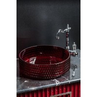 Раковина-чаша Boheme Monaco 39 817-R Рубин