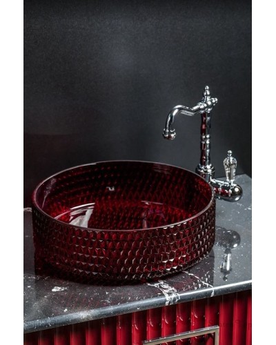 Раковина-чаша Boheme Monaco 39 817-R Рубин