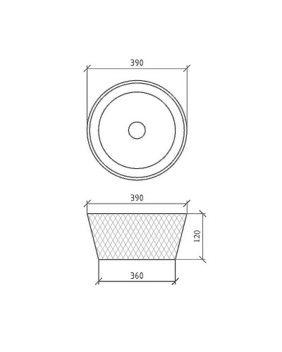 Раковина-чаша Boheme NeoArt 39 817-S Серебро