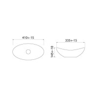 Раковина-чаша Iddis Cloud 41 CLOWS06i27 Белая