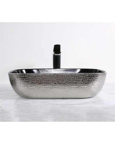 Раковина-чаша CeramaLux 46 D1333H009 Серебро