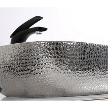 Раковина-чаша CeramaLux 46 D1333H009 Серебро