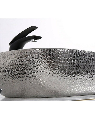 Раковина-чаша CeramaLux 46 D1333H009 Серебро