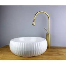 Раковина-чаша Bronze de Luxe 40 1382W Белая