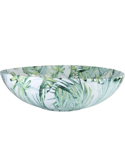 Раковина-чаша Bronze de Luxe 40 3008 Белая Зеленая