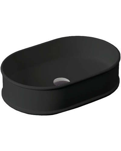 Раковина-чаша Artceram Atelier 60 ATL002 17 00 Черная матовая