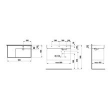 Раковина 90x46 см Laufen Kartell by Laufen 8.1033.9.000.111.1