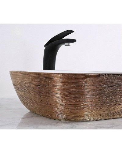 Раковина-чаша CeramaLux 46 D1333H132 Медь Белая