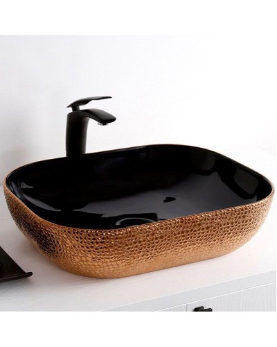 Раковина-чаша CeramaLux 50 D1302H024 Медь Черная