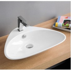 Раковина 60x44 см Artceram Plettro PTL001 01 00 bi