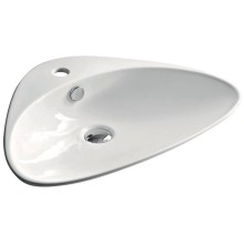 Раковина 60x44 см Artceram Plettro PTL001 01 00 bi