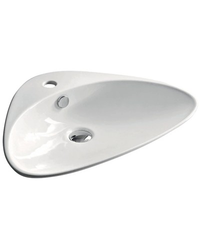 Раковина 60x44 см Artceram Plettro PTL001 01 00 bi