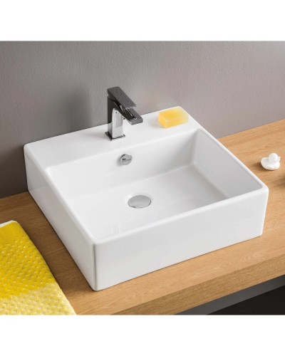 Раковина 50х48 см Artceram Quadro QUL002 01 00 bi