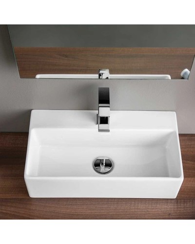 Раковина 50x27 см Artceram Quadro QUL001 01 00 bi