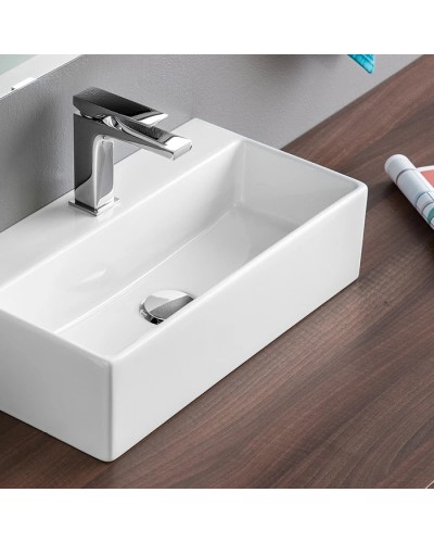 Раковина 50x27 см Artceram Quadro QUL001 01 00 bi