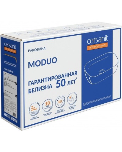 Раковина-чаша Cersanit Moduo 55 63571 Белая