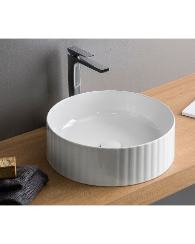 Раковина Artceram Millerighe 44 OSL010 17 00 Черная матовая