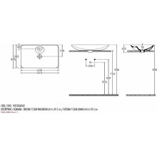 Раковина-чаша Allen Brau Fantasy 65 4.11017.20 Белая