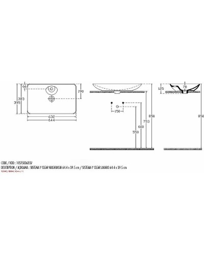 Раковина-чаша Allen Brau Fantasy 65 4.11017.20 Белая