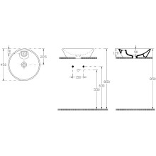 Раковина-чаша Allen Brau Fantasy 45 4.11018.20 Белая