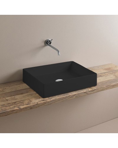 Раковина-чаша Artceram Scalino 55 SCL002 17 00 Черная матовая