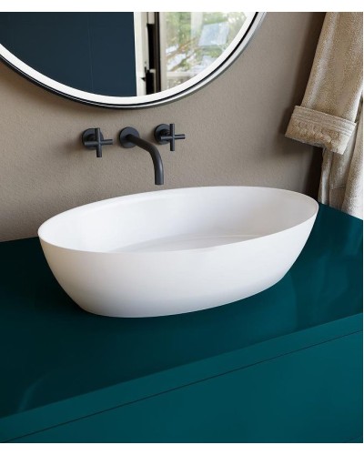 Раковина 58x35 см Salini S-Stone Alda 01 110621M