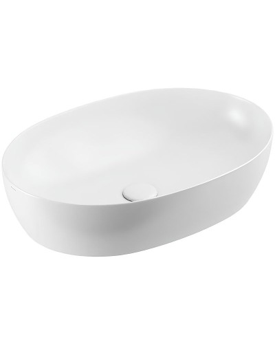 Раковина-чаша Azzurra Elegance Circle 60 ELLA060400C0BI/(ECI60 bix0) Белая