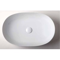 Раковина-чаша Azzurra Elegance Circle 60 ELLA060400C0BI/(ECI60 bix0) Белая