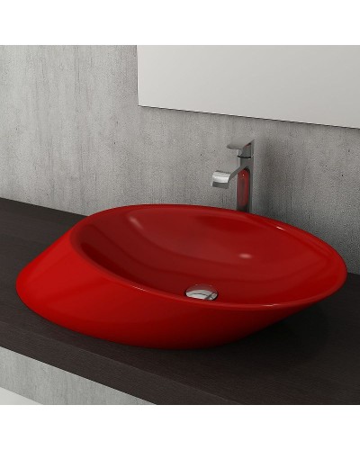 Раковина-чаша Bocchi Vessel 72 1013-019-0125 Красная глянцевая