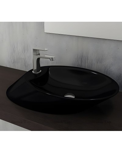 Раковина-чаша Bocchi Vessel 72 1021-005-0126 Черная глянцевая