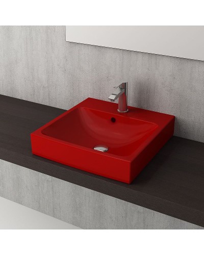 Раковина Bocchi Scala Arch 48 1076-019-0126 Красная глянцевая