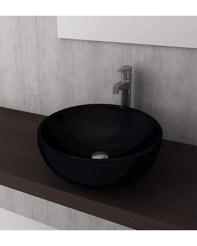 Раковина-чаша Bocchi Venezia 45 1119-005-0125 Черная глянцевая