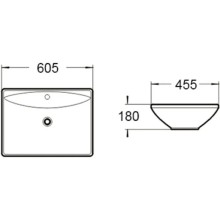 Раковина 60,5х45,5 см SantiLine SL-1015