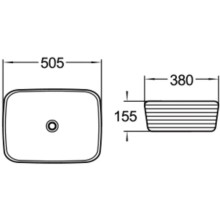 Раковина 50,5х38 см SantiLine SL-1060