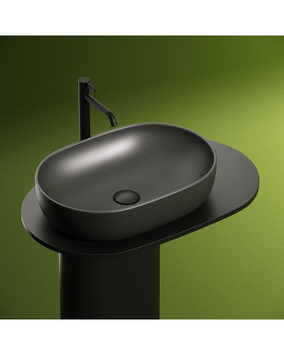 Раковина-чаша Ceramica Nova Element 60 CN6047MDH Темный антрацит матовый