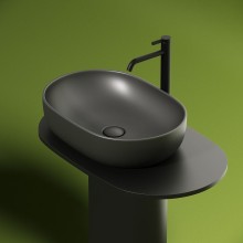 Раковина-чаша Ceramica Nova Element 60 CN6047MDH Темный антрацит матовый