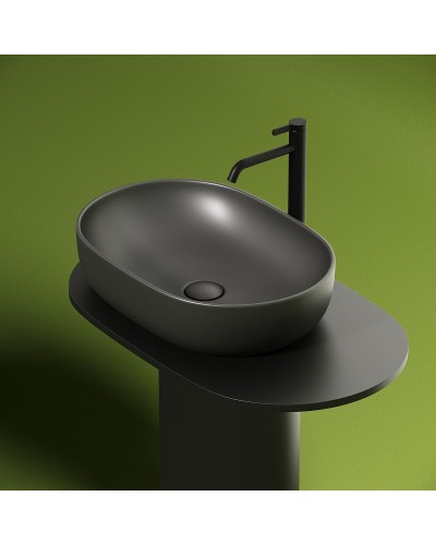 Раковина-чаша Ceramica Nova Element 60 CN6047MDH Темный антрацит матовый