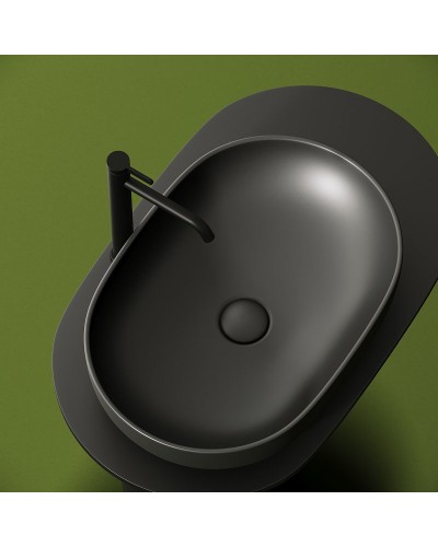 Раковина-чаша Ceramica Nova Element 60 CN6047MDH Темный антрацит матовый