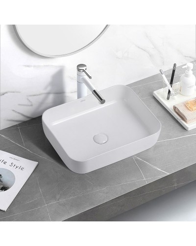 Раковина-чаша Abber Rechteck 50 AC2202 Белая