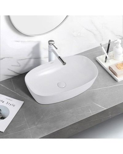 Раковина-чаша Abber Rechteck 60 AC2206 Белая