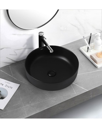 Раковина-чаша Abber Bequem 46 AC2100MB Черная матовая