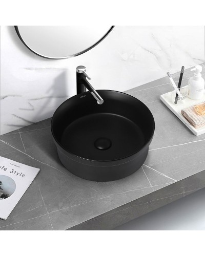 Раковина-чаша Abber Bequem 40 AC2103MB Черная матовая