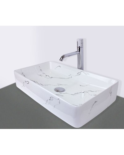 Раковина-чаша Bronze de Luxe Lacio 60 1061BM Белая